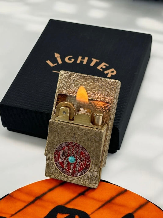 High Grade Lighter Özel Seri Prinç İşlemeli Çakmak