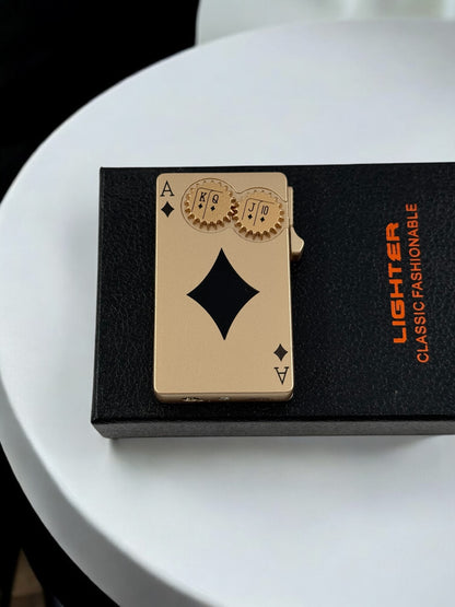 Pürmüzlü Poker Çakmak 4554