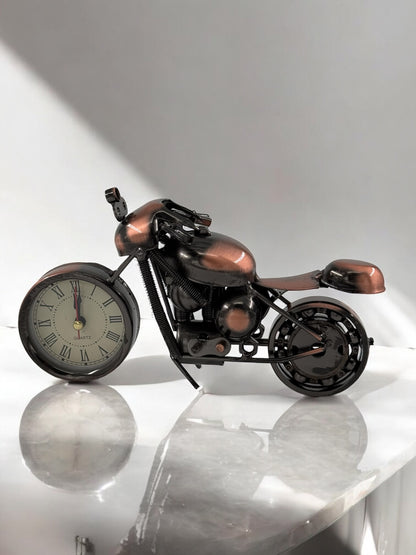 Metal Saatli Demoratif Motosiklet 6699