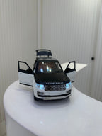 Range Rover SV White Black Maket Araba