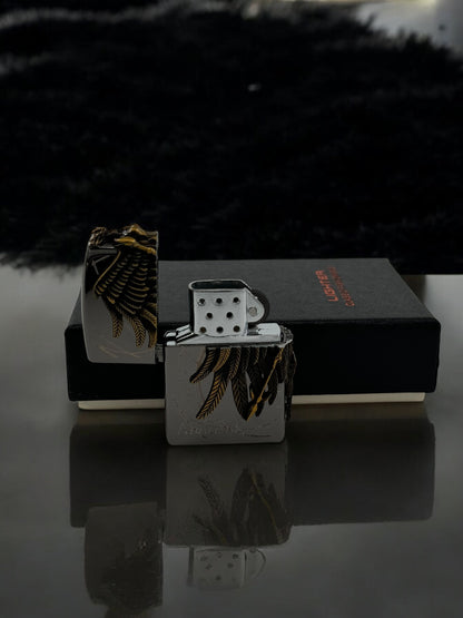 Amazon Kadın Kabartmalı Zippo Çakmak 8871