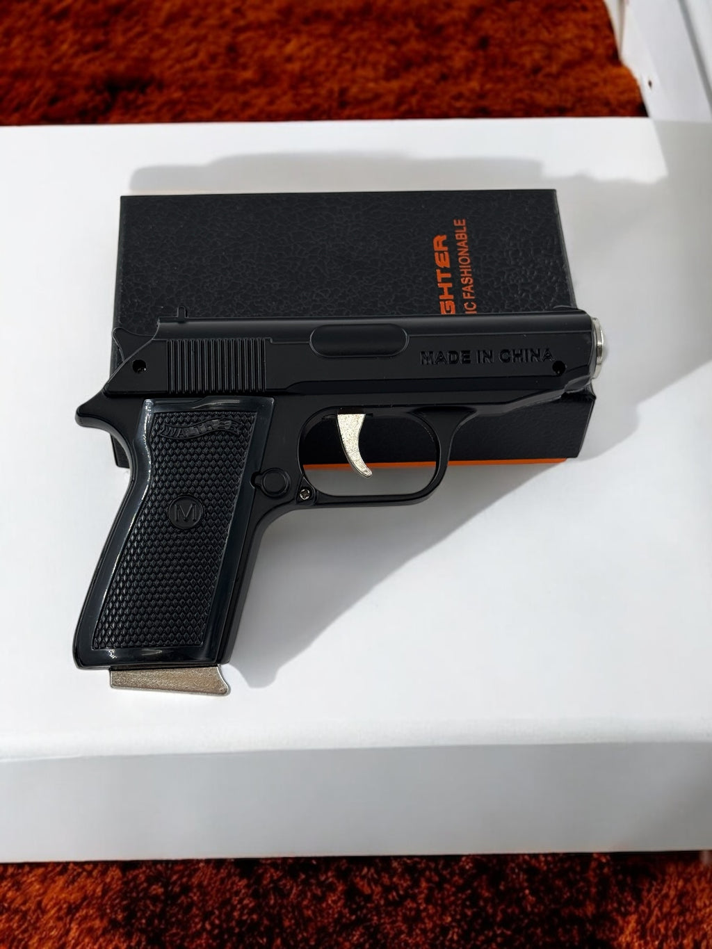 Walther Çakılı Metal Tabanca Modeli Kılıflı Kutusunda 7677