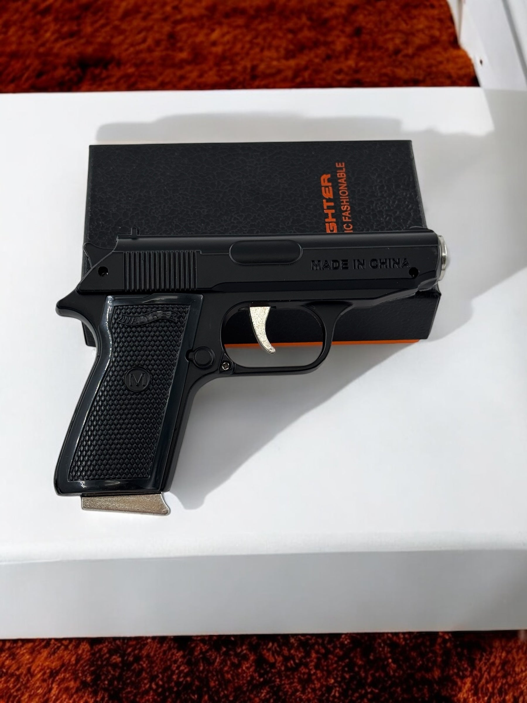 Walther Çakılı Metal Tabanca Modeli Kılıflı Kutusunda 7677