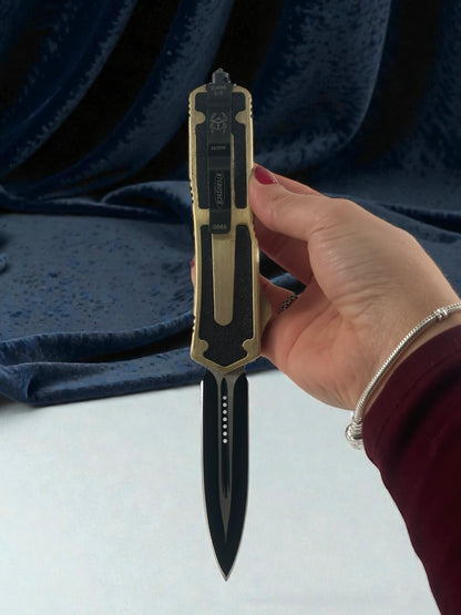 Kemere Takmalı Renkli İçten Çıkmalı Çakı Hardal