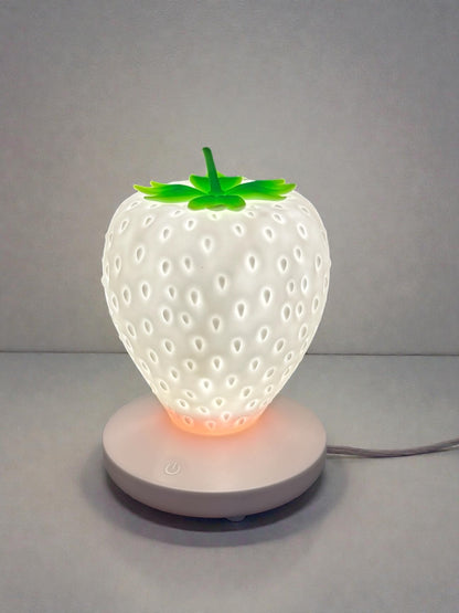 Çilek Şeklinde Dekoratif Masa Üstü Gece Lambası
