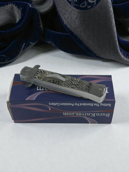 Lux Tank DMS İçten Açmalı Çakı Füme