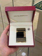 Silvio Monetti Desenli Gazlı Çakmak 5637