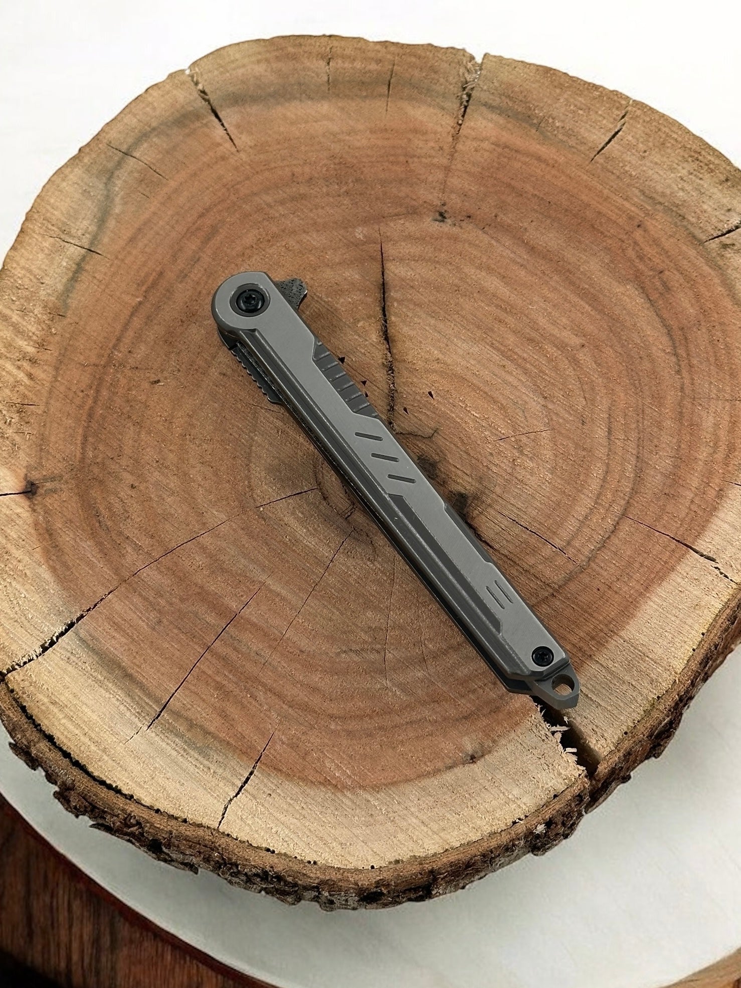 Damascus M390 Gümüş Çakı 8543