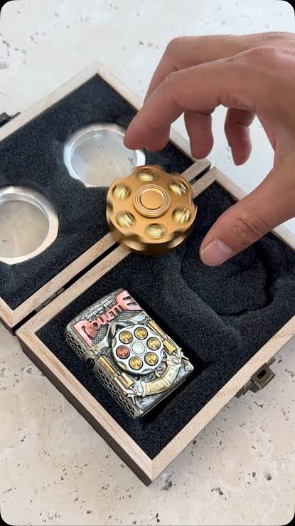 Zippo Roulette (Dangerous Game / Rulet) Orjinal Limited Edition Asya Zipo