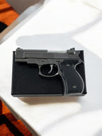 Mini Beretta Model Renkli Alevli Gazlı Çakmak 2872