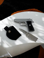 Walther Çakılı Metal Tabanca Modeli Kılıflı Kutusunda 7677
