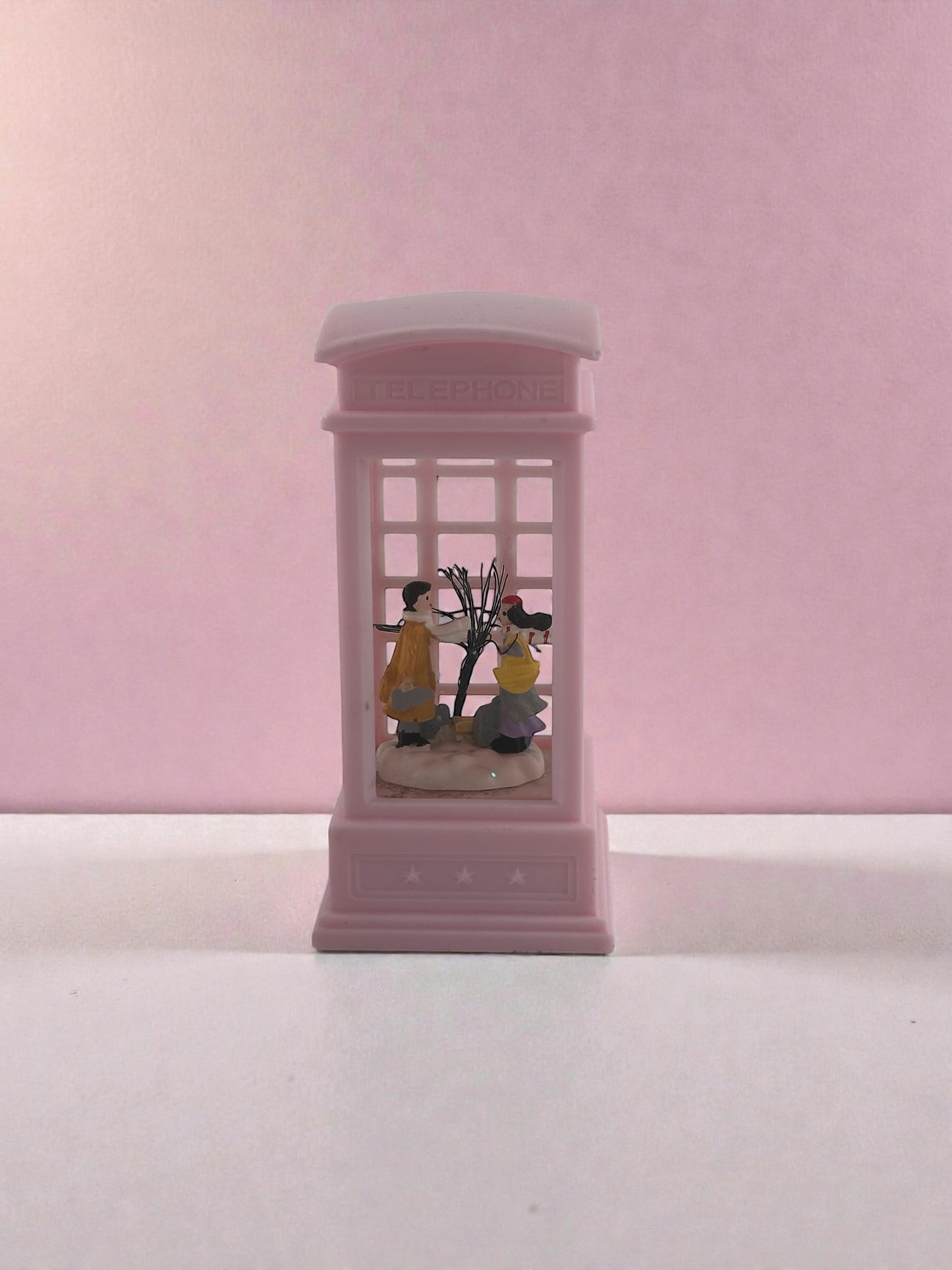 Sokak Lambası Temalı Işıklı Telefon Kulübesi