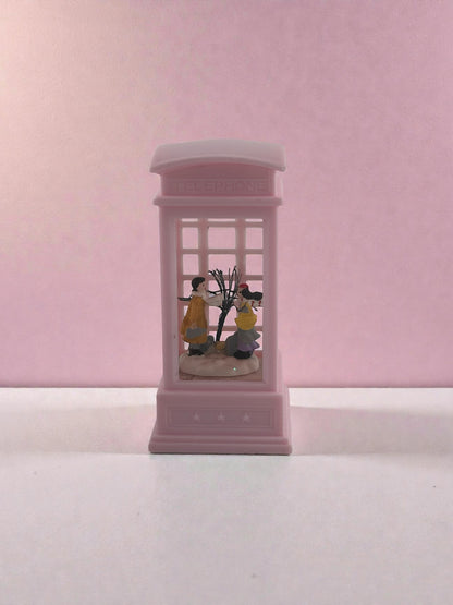 Sokak Lambası Temalı Işıklı Telefon Kulübesi