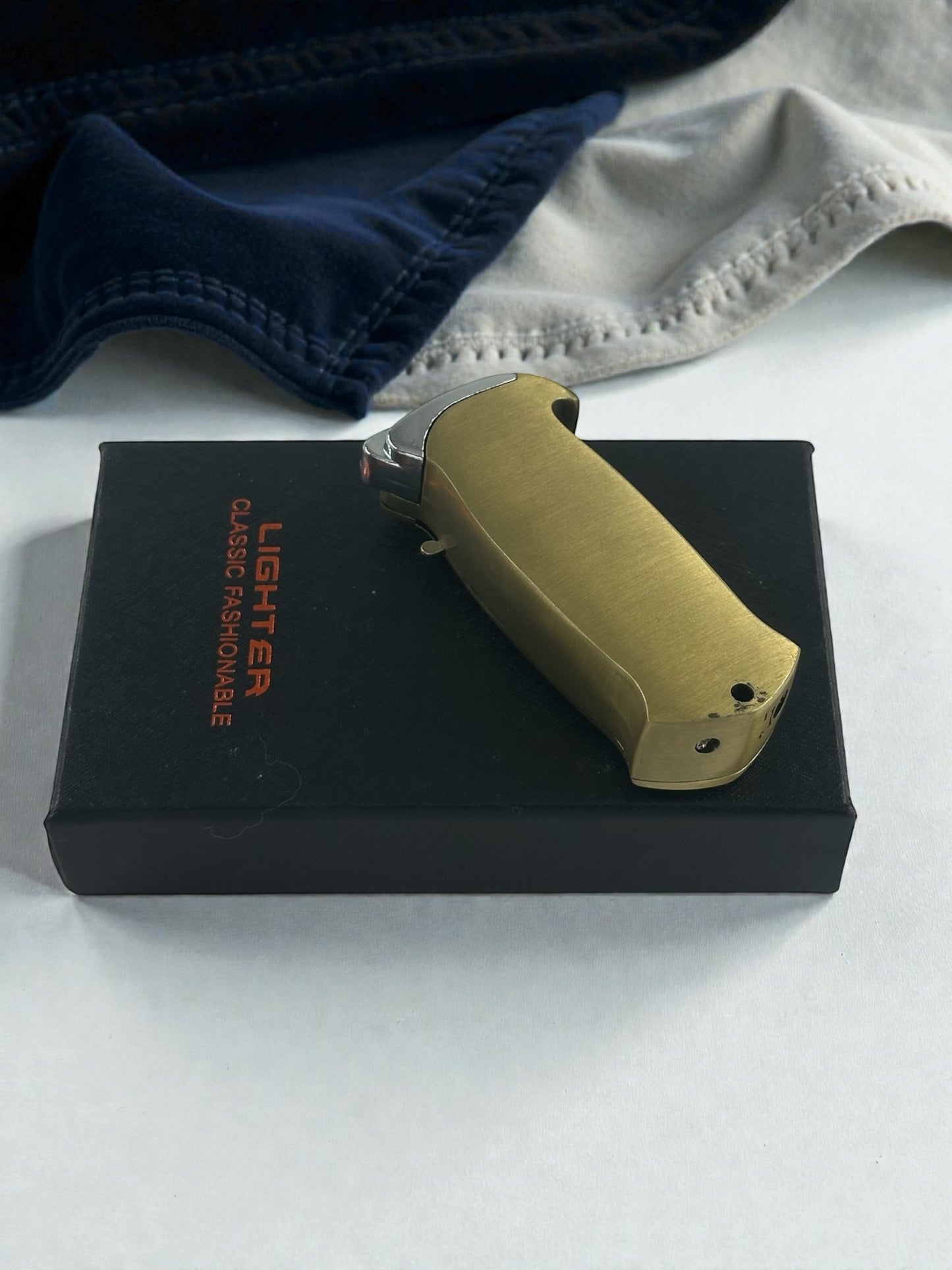 Gemi Figürlü Çakılı Çakmak