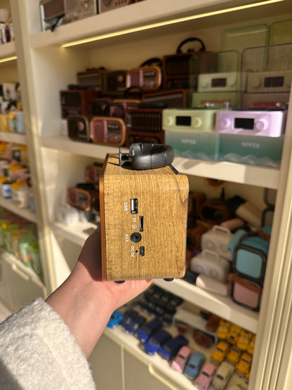 Nostaljik Bluetooth Bağlantılı Radyo VM-820