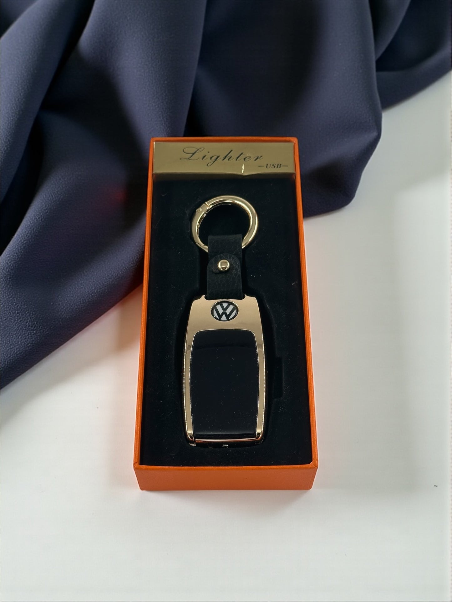 Ekranlı Wolksvagen Elektronik Anahtarlık Çakmak