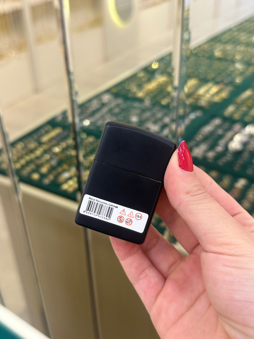 Desenli Elektrik Çarpan Şaka Çakmağı