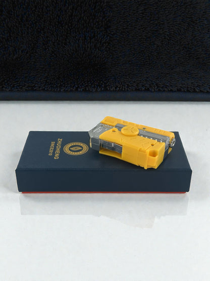 Stres Çarkı Renkli Alevli Tabanca Çakmak 6282