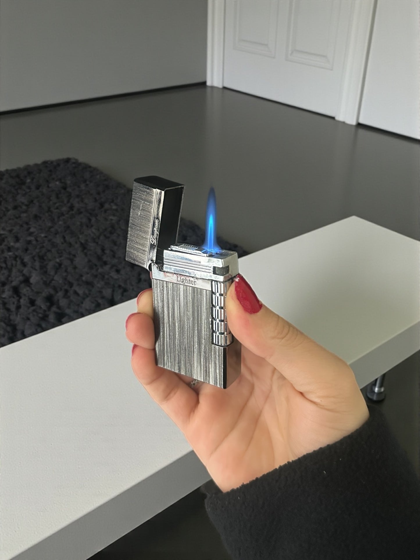 Lüx Dupont Model Metal Çakmak