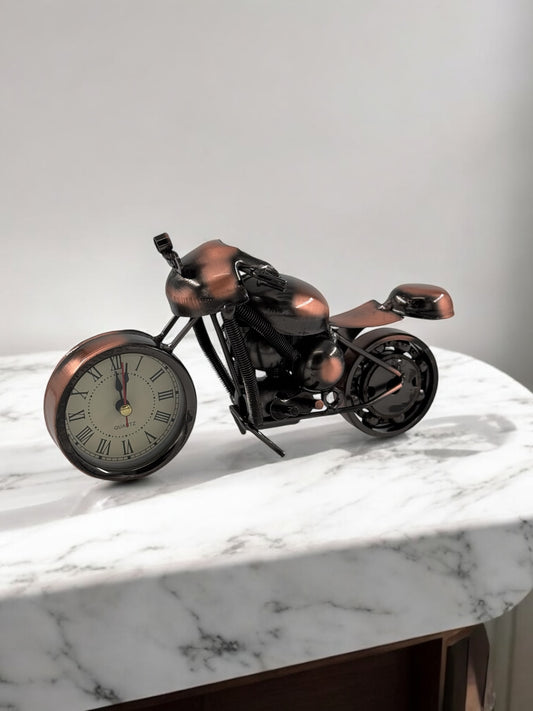 Metal Saatli Demoratif Motosiklet 6699