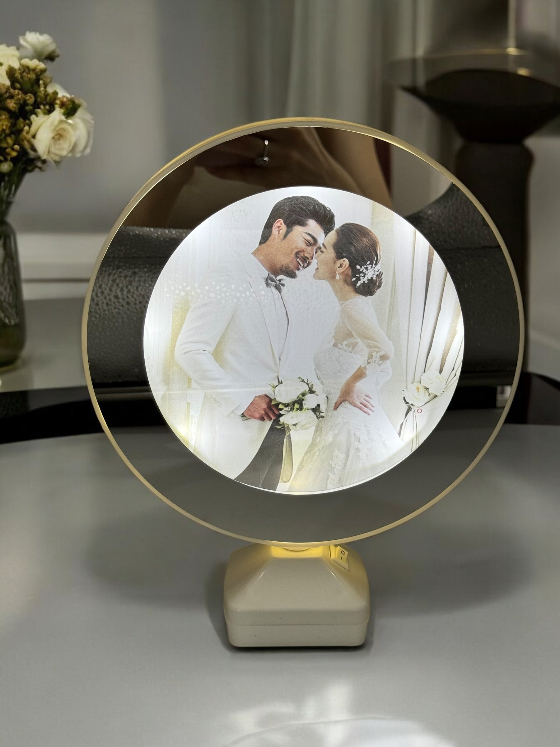 Sihirli Ayna Fotoğraf Çerçevesi Dekoratif Masa Aynası 98003