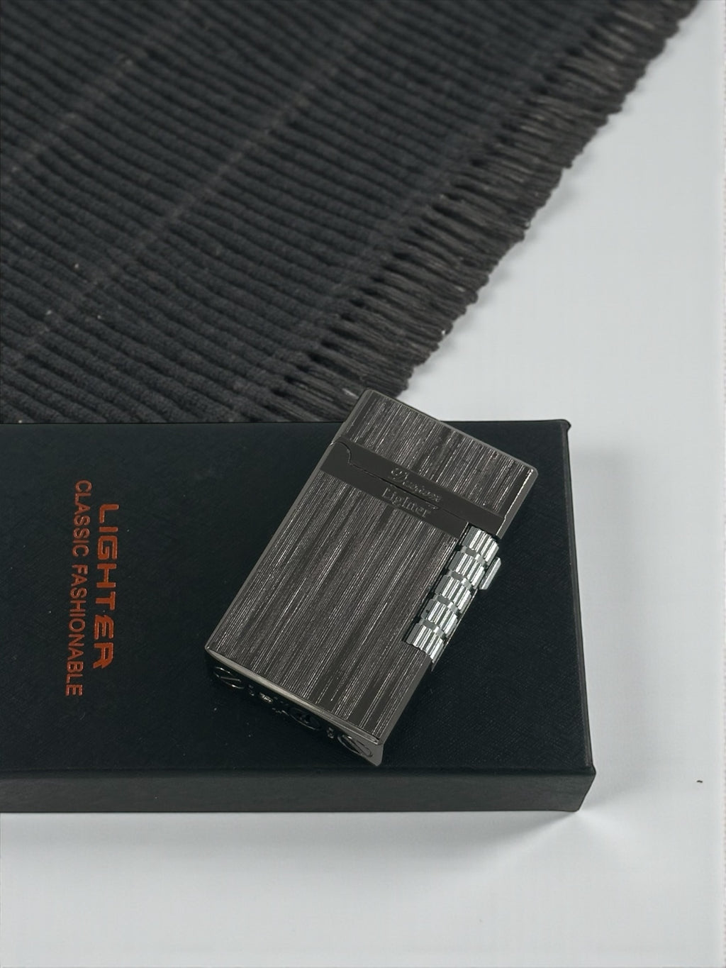 Lüx Dupont Model Metal Çakmak