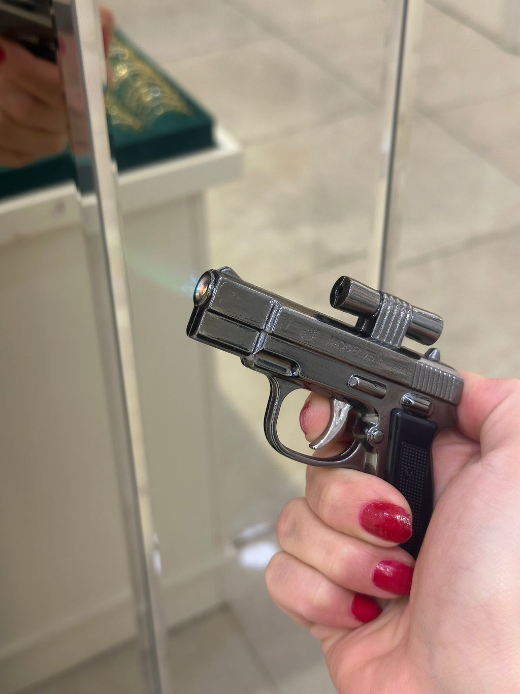 Cz 75 Model Lazerli Tabanca Çakmak