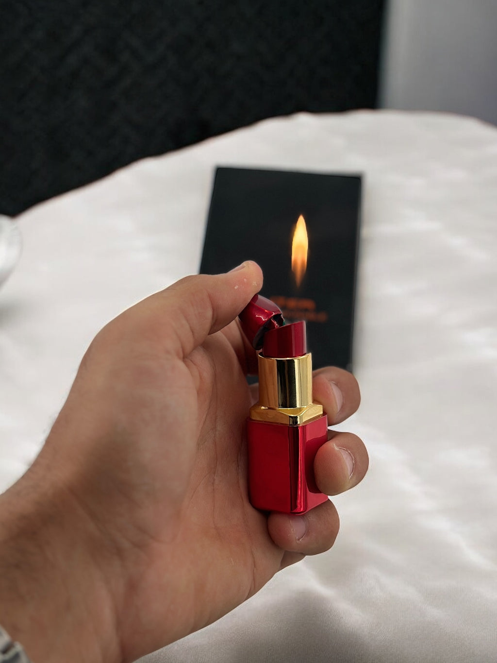 Lux Ruj Tasarımlı Gazlı Çakmak 8712