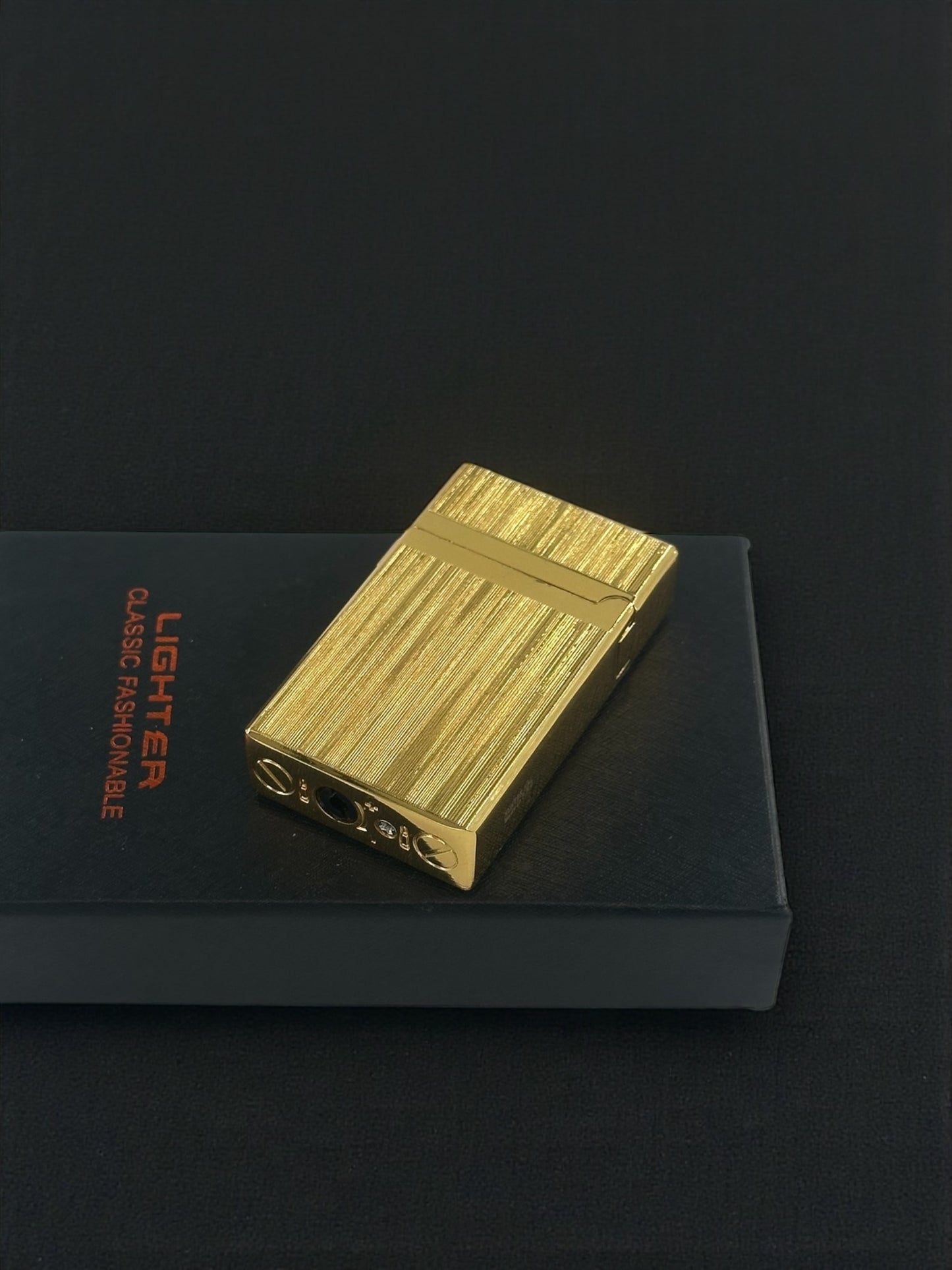 Lüx Dupont Model Metal Çakmak