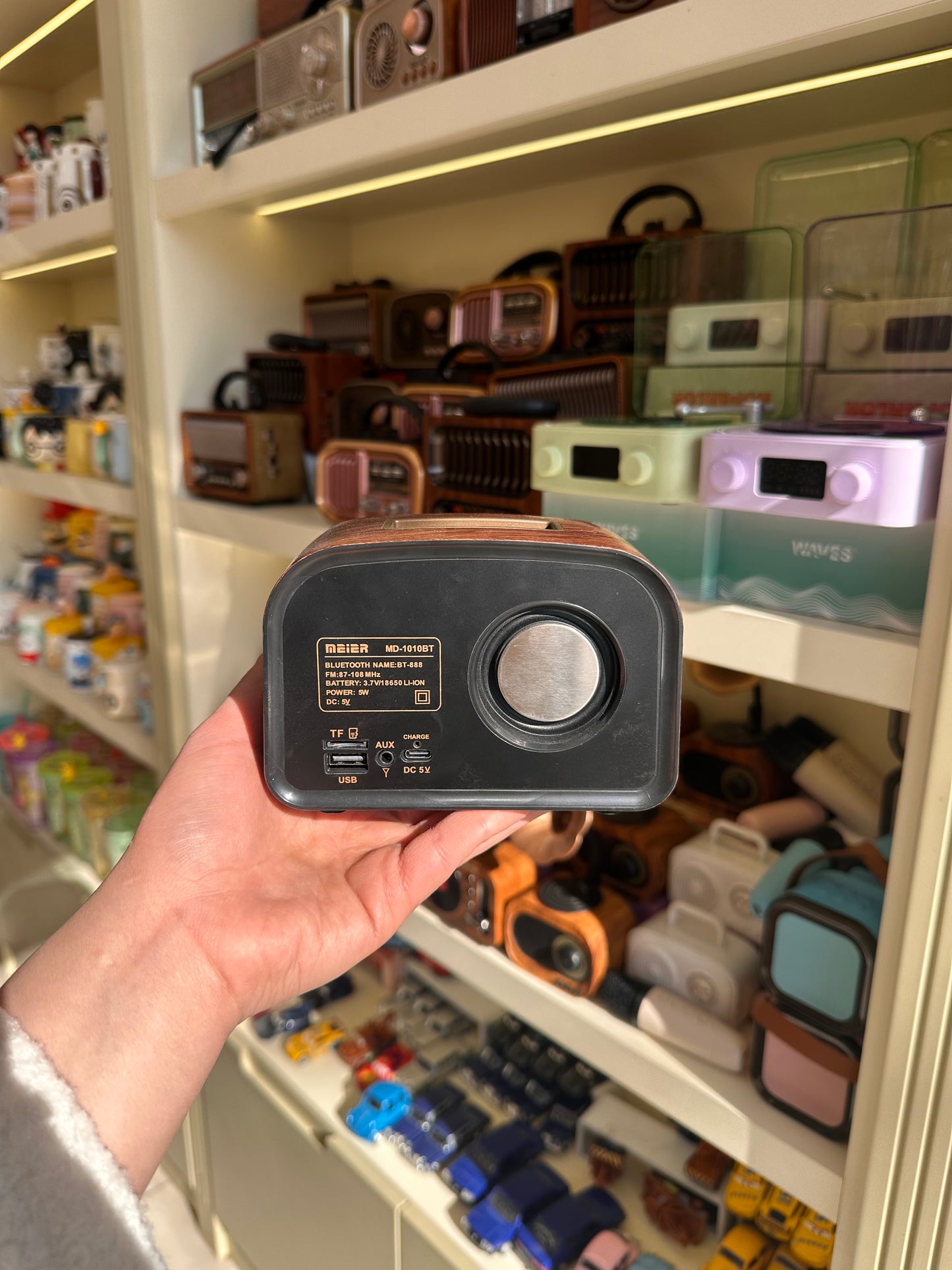 Nostaljik Bluetooth Bağlantılı Radyo MD-1010BT