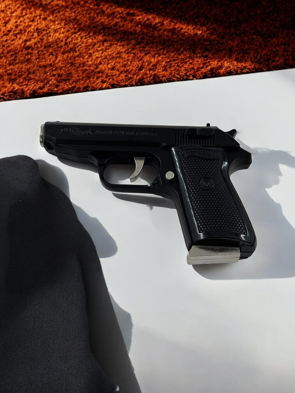 Walther Çakılı Metal Tabanca Modeli Kılıflı Kutusunda 7677