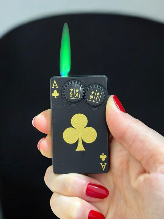 Pürmüzlü Poker Çakmak 4554