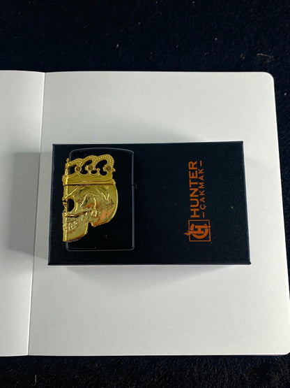 Kuru Kafa Zippo Çakmak 3666