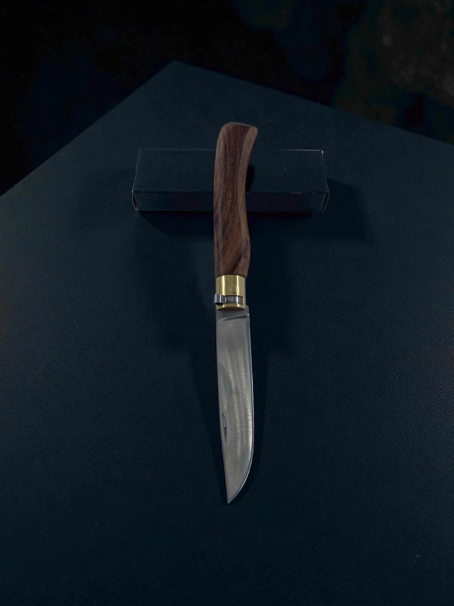 Ceviz Saplı Paslanmaz Çelik Av Bıçağı