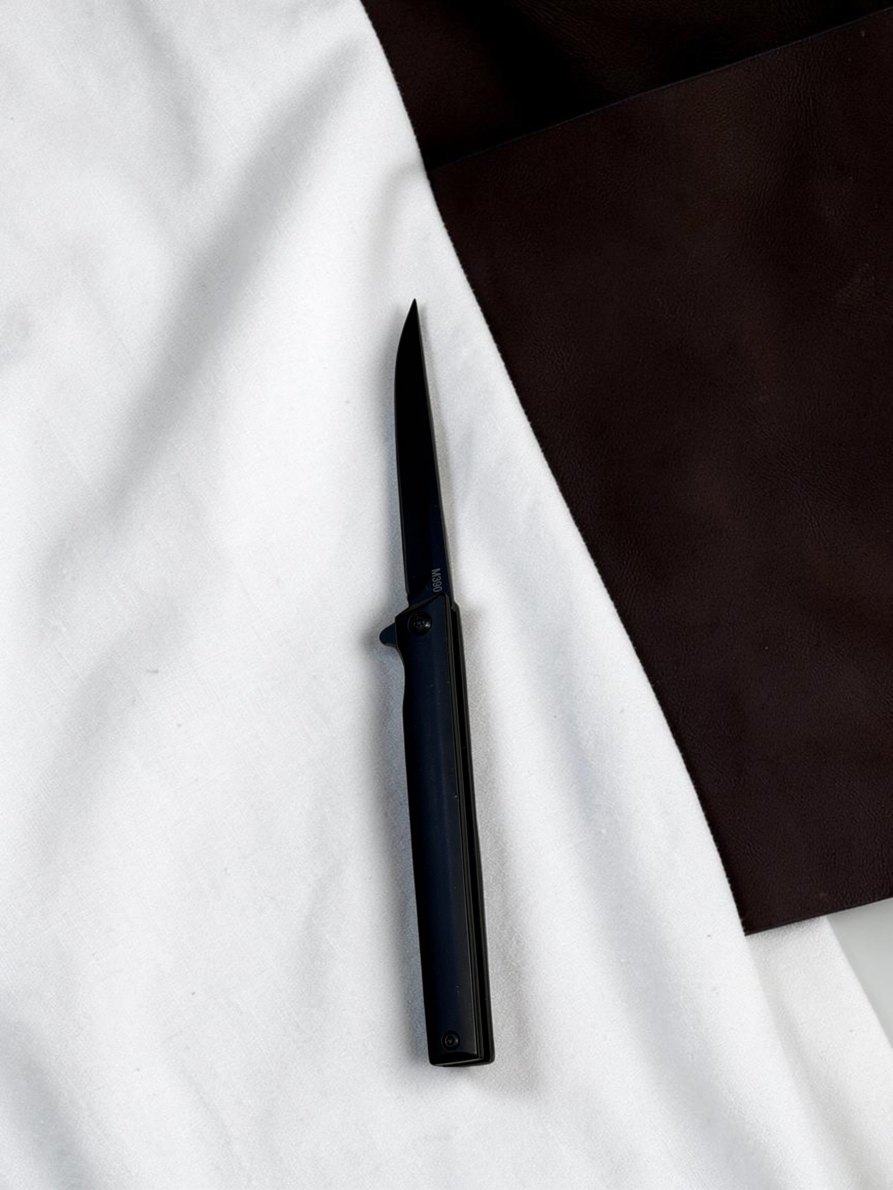 Damascus M390 Siyah Çakı A10