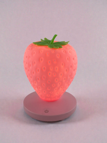 Çilek Şeklinde Dekoratif Masa Üstü Gece Lambası