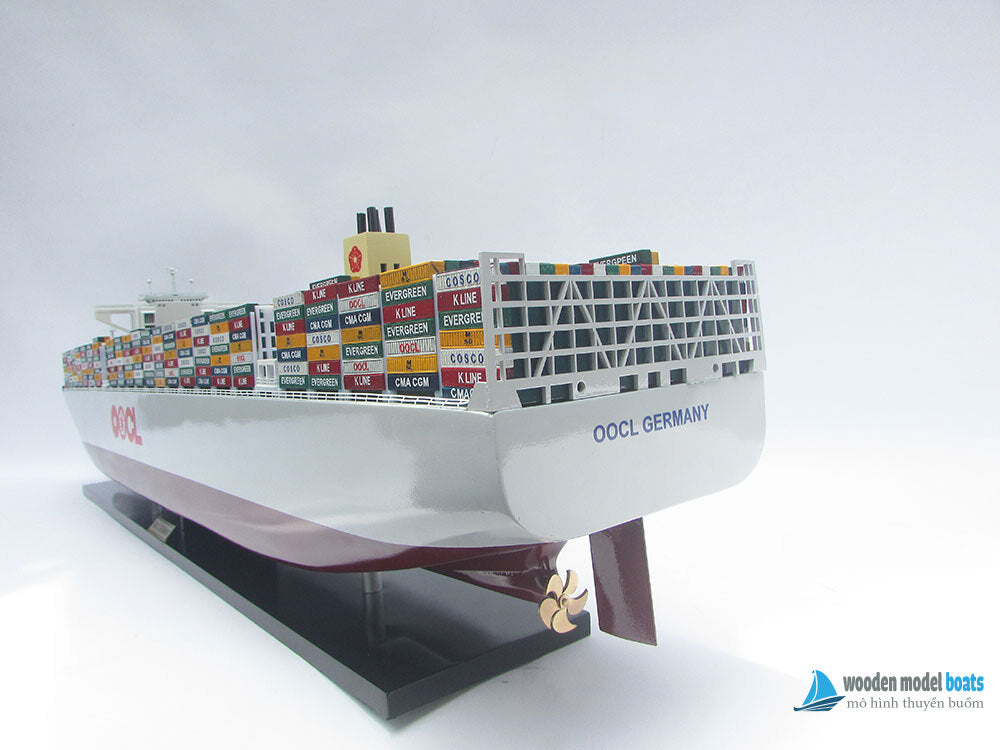 Mô Hình Thuyền Thương Mại Oocl Germany 100cm