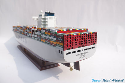 Cosco Europe Commercial Ship Model 39.3″ Yük Gemisi