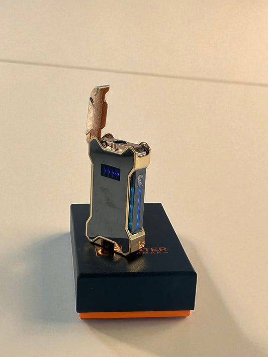 Ses Sensörlü Luxury Pürmüzlü Şarjlı Çakmak