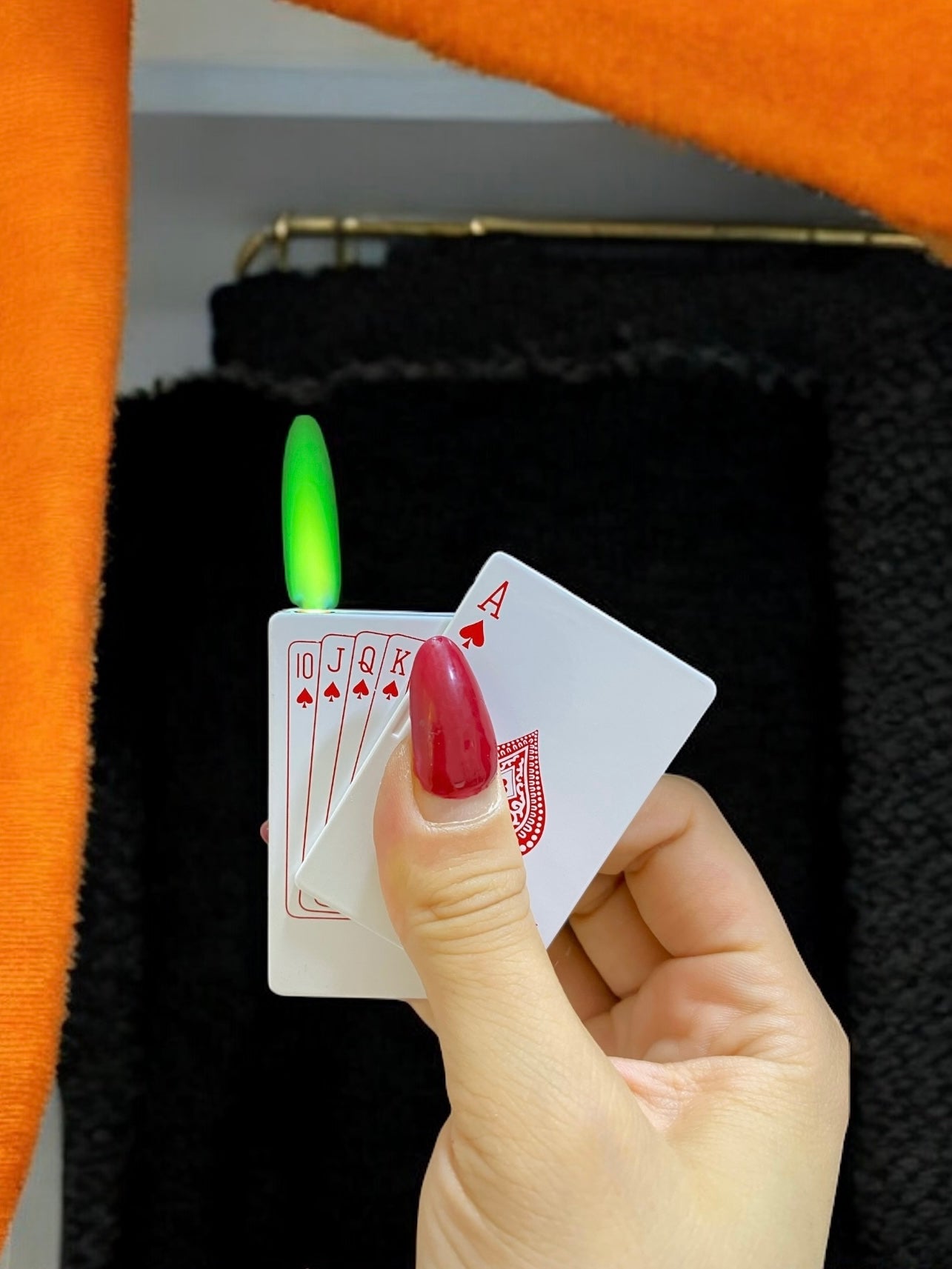 İskambil Model Luxury Gazlı Çakmak 8210