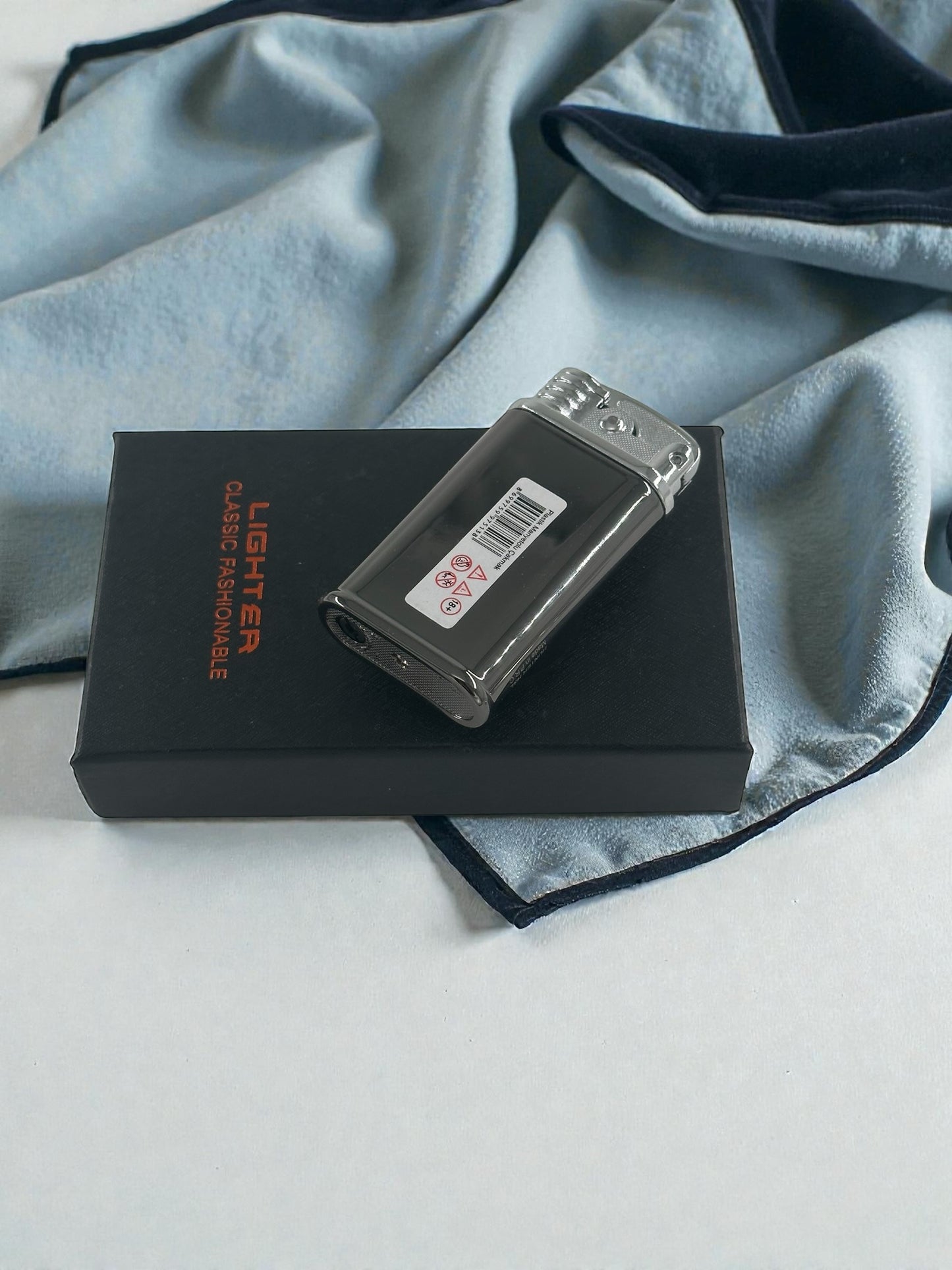 Saatli Lüx Pürmüzlü Gazlı Çakmak