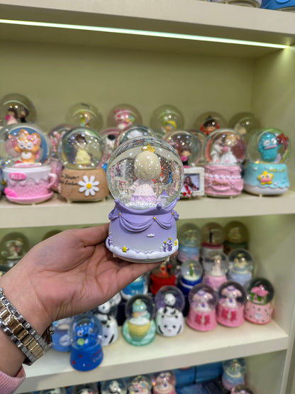 Prenses Temalı Orta Boy Kar Küresi