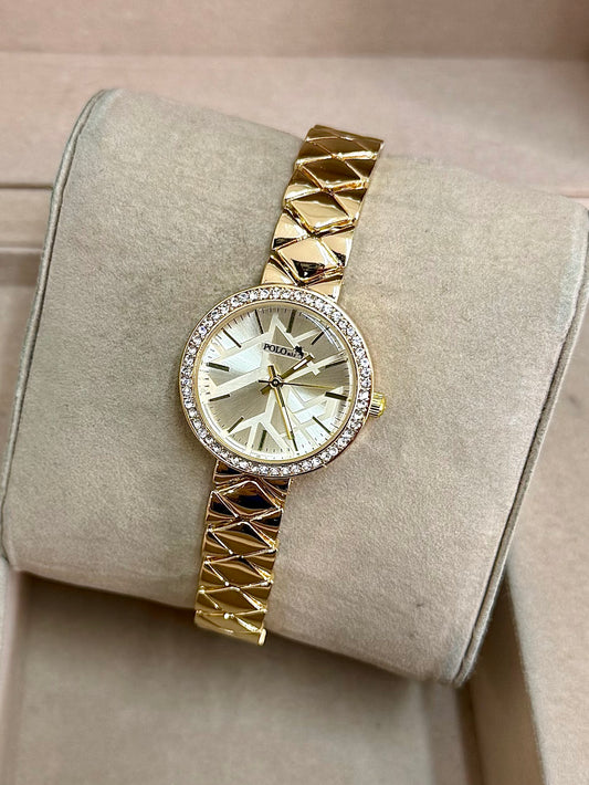 Kişiye Özel Kordonuna İsim Yazılır Kadın Saat Beyaz Altın