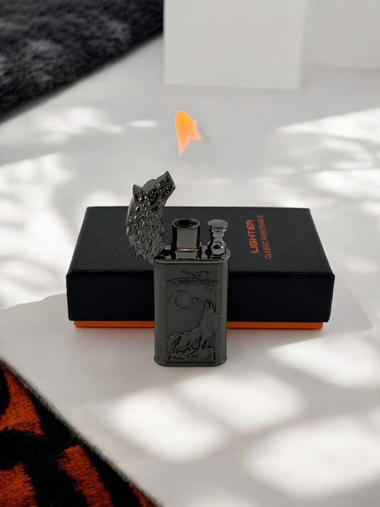 Kurt Başlıklı Ejderha Alevli Çakmak 3479