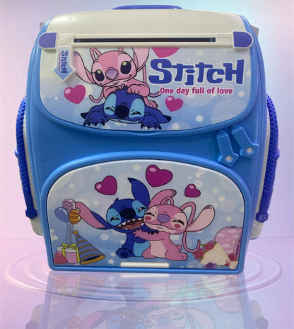 Stitch Karakter Şifreli Çanta Şeklinde Kasa Kumbara 3037