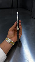 Damascus M390 Gümüş Çakı 8543