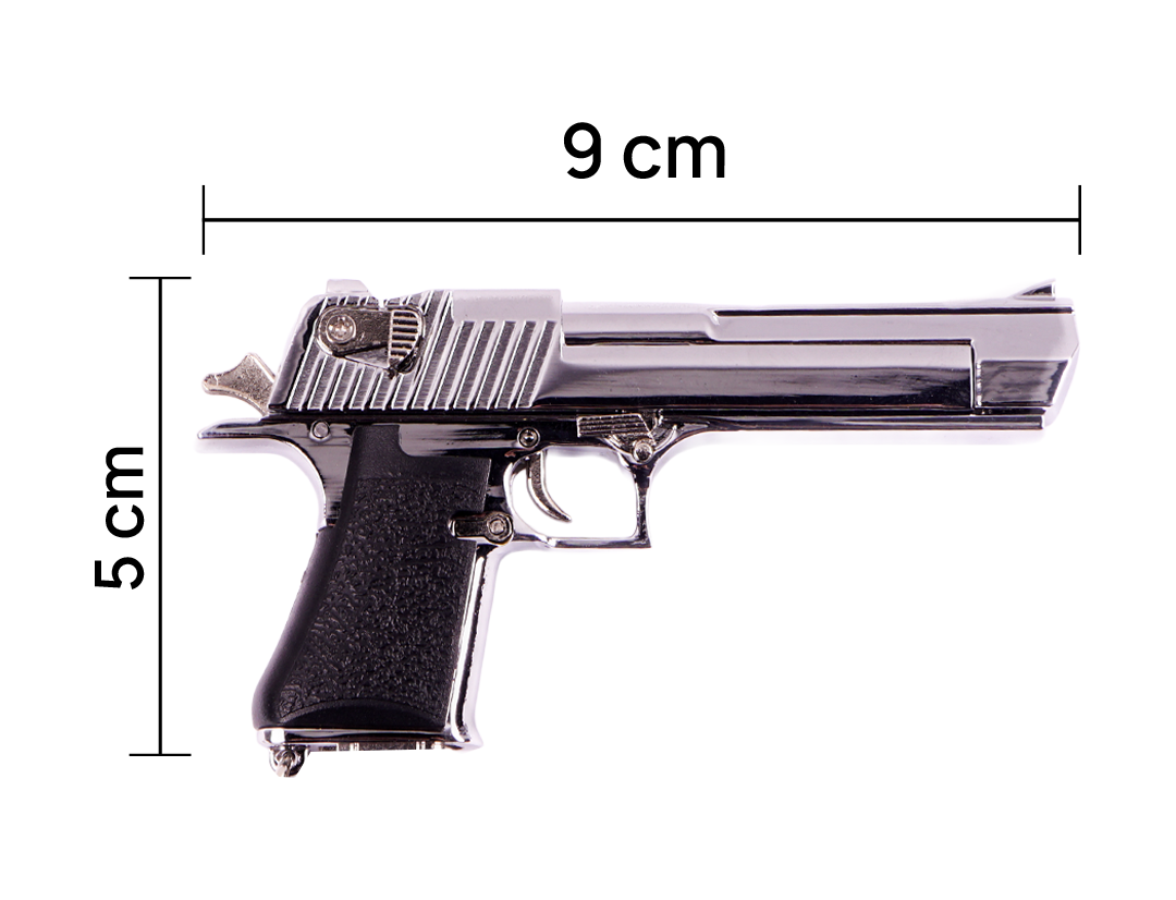 Desert Eagle Deagle Tabanca Gerçekçi Sökülebilir ve Kurulabilir Anahtarlık