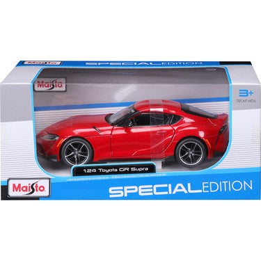 Toyota Gr supra model araba kırmızı
