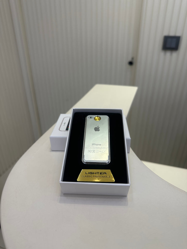 İphone Model Elektronik Şarjlı Çakmak