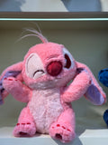 Göz kırpan pembe stitch peluş oyuncak